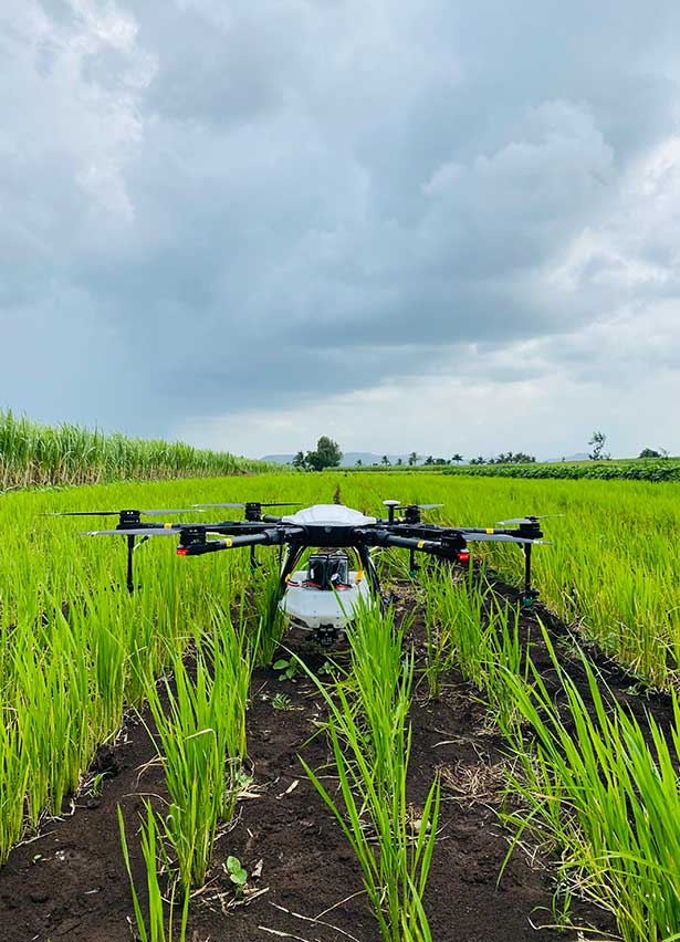 drone-on-field